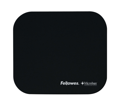 Podkładka pod mysz FELLOWES Podkładka pod mysz MICROBAN czarna 5933907